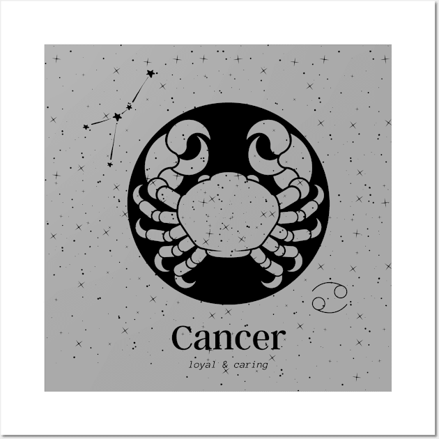 Cancer Wall Art by JM ART